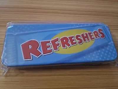 Refreshers Tin Pencil Case Brand New And Sealed Retro Sweet Xmas Stocking Filler • £1.95