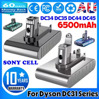 6.5Ah Battery For Dyson DC31 Animal DC34 DC35 DC44 DC45 Type A/B Vacuum Cleaner • $34.98