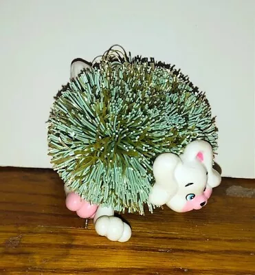 Vintage Koosh Ball Critters White Pink Dog Puppy Animal Friends Green Ball • $9.99