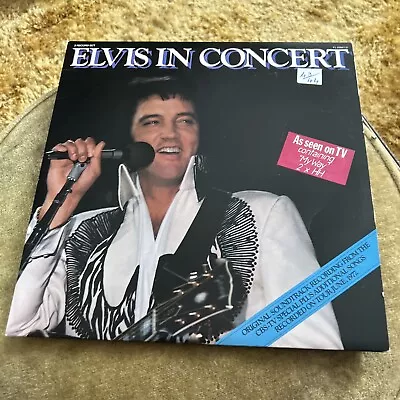 Elvis Presley - Elvis In Concert - 1977 - RCA Double LP Gatefold - PL 02587 • $8.72