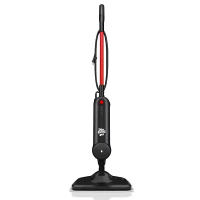 Corded Steam Mop For Hard Floor In Black With Steam Water Microfiber Mop Pad • £88.33