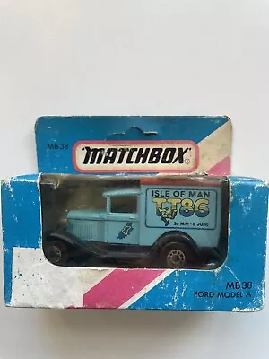 Matchbox Isle Of Man TT 86 Van In Box. • £1.50