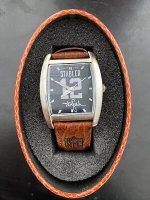 New Nfl 2004 Watch Vintage Ken Stabler  Snake  Oakland Raiders Collector Box • $100