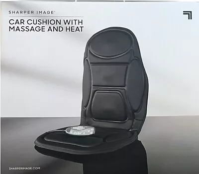 Sharper Image Car Cushion With Massage And Heat - NEW IN BOX • $49.99