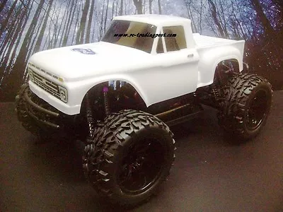 Custom Painted 1966 Ford F-100 EPX 4X4 RTR 1/10 RC Monster Truck Waterproof • $249.95