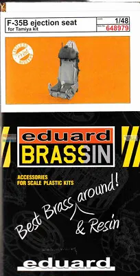 EDU648979 1:48 Eduard Brassin Print - F-35B Lightning II Ejection Seat (TAM Kit) • $19.84