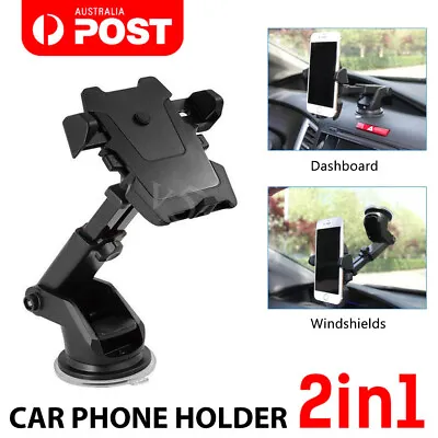 Universal 360° Windshield Mount Car Holder Cradle For GPS Mobile Smart Phone • $10.50