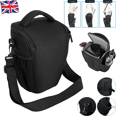 Waterproof Camera Shoulder Carry Bag Case For Nikon CoolPix P1000 P900 P950 UK • £12.77