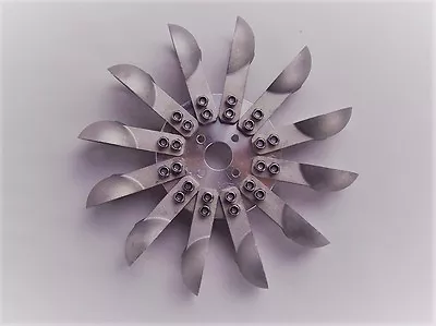 $48.99 • Buy Pelton Water Wheel Turbine, Aluminum, Micro Or Pico Hydro Generator Home Power 