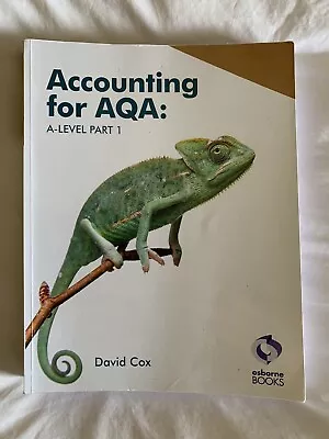 Accounting For AQA A-Level Part 1 • £6