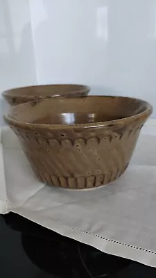 1990’s Bendigo Pottery Large Ceramic Pottery  Bowl: Farmhouse Range • $48.21