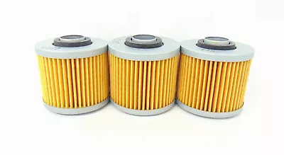$18.95 • Buy Qty3 Emgo Oil Filters 10-79100 For Yamaha Virago V-Star XV XVS 650 700 1000 1100