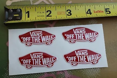 VANS Skateboard Shoes Dogtown Rare Original Puffy Skateboarding STICKER Lot Of 4 • $24