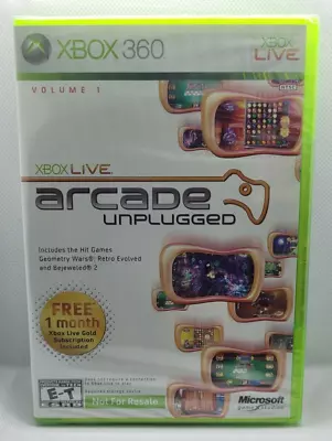 $19.99 • Buy Live Arcade Volume 1 For XBOX 360 - Includes 1 Month XBOX Live Gold Subscription