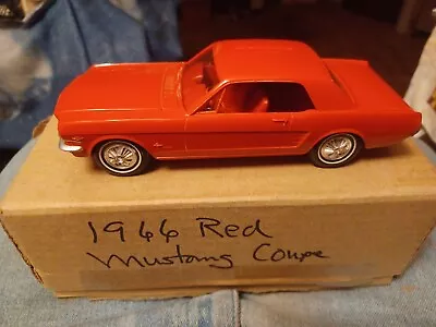 Red 1966 Mustang Promo Cpe • $55