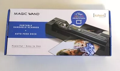VuPoint Solutions - Magic Wand Portable Handheld Scanner PDSDK-ST470N-VP - New • $170