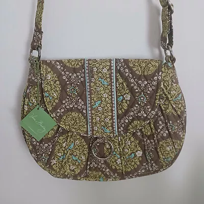 Vera Bradley Purse Shoulder Bag Saddle Up Sitting In A Tree Pattern Retired NEW • $49.95