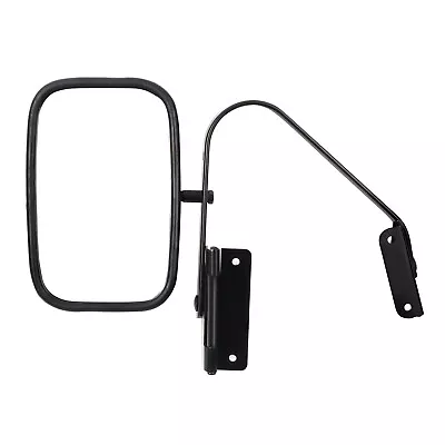 Black Set Side View Manual Mirror Steel For 1980-96 Ford Bronco Pickup Truck • $27.22