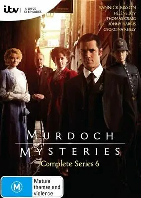 MURDOCH Mysteries Series : Season 6 DVD : NEW • $7.72