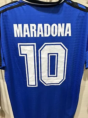 Argentina Retro Jersey FIFA World Cup USA 1994 #10 Maradona (Extra Large) • $49