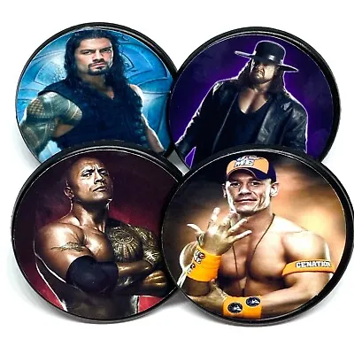 £8.81 • Buy WWE Party Supplies Cupcake Toppers Cake Decorations Rings - Package Of 25