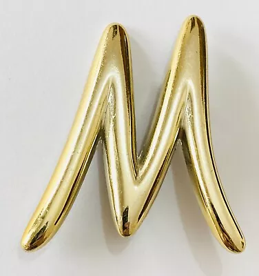 Letter M Name Large Pin Badge Rare Vintage (K24) • $9.99