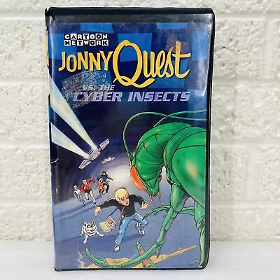 VTG‼ Jonny Quest Vs The Cyber Insects (VHS Tape 1996) Clamshell Cartoon Network • $6.95