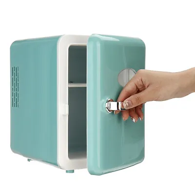 $45.99 • Buy 6 L Portable Mini Fridge Cooler Warmer Compact Small Refrigerator Home Travel US