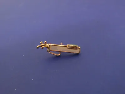 Tie Clip; Mother-of-Pearl   SWANK  Golf Club Bag Pre-owned 1  Inch • $14.99
