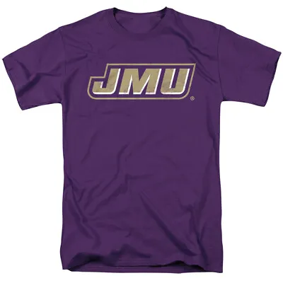 James Madison University Adult T-Shirt Distressed Primary Purple S-4XL • $23.99