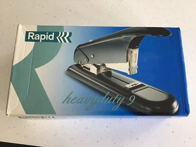£7.99 • Buy Rapid Heavy Duty 9 Stapler Plus Box Of Staple