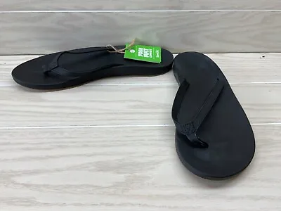 Sanuk Cosmic Yoga Joy Sandals Women's Size 10 Black MSRP $45 • $18.90