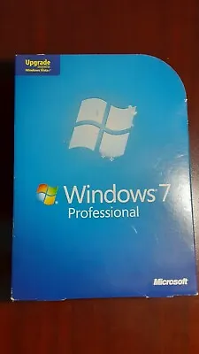$35 • Buy Microsoft Windows 7 Professional Upgrade 32/64 Bit Disks With Product Key
