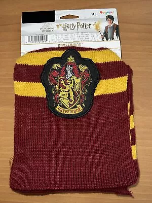 Harry Potter Wizarding World Gryffindor 60 Inch Scarf By Disguise New • $8.89