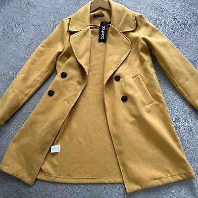 Mustard Coat Size 10 - New With Tag • £7.50