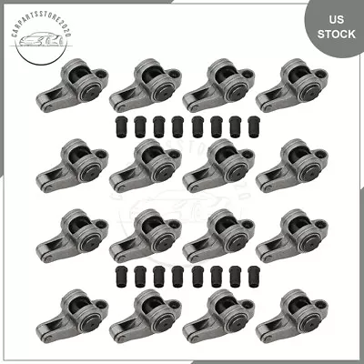 For Big Block Chevy BBC 454 1.7 Ratio 7/16  Stainless Steel Roller Rocker Arms • $134.42