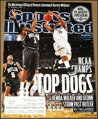 4/11/2011 Sports Illustrated Kemba Walker UConn Connecticut NCAA Champs • $11.99