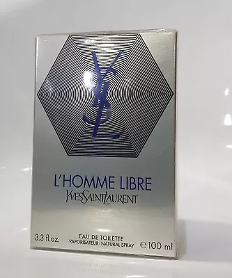 Yves Saint Laurent L'Homme Libre Eau De Toilette 100ml - 3.3 Fl.oz Sealed-Rare • $476