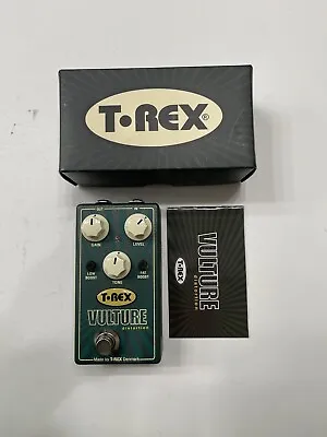 T-Rex Engineering Vulture Distortion Booster Guitar Effect Pedal + Original Box • $95