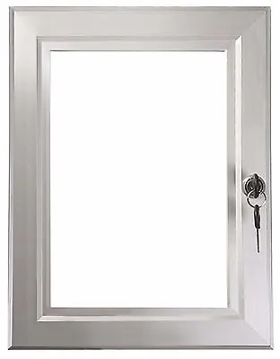 Aluminium Lockable Poster Frames Display Cases Outdoor Water Resistant Display • £255.02