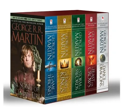 George R. R. Martin's A Song Of Ice And Fire (5 Book Box Set) • $30