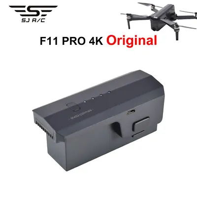 SJRC 11.1V 2500mAh RC Drones Helicopter Smart Lipo Battery  For F11 PRO 4K GPS • $82.19