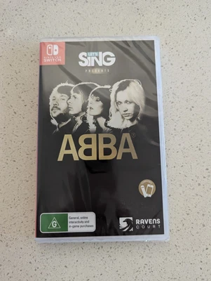 $25 • Buy Lets Sing ABBA Nintendo Switch Brand New