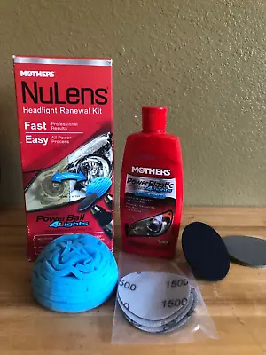 Mother’s NuLens Headlight Renewal Kit NEW • $21