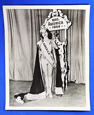 1954 Miss America Photograph Beauty Pageant Evelyn Ay • $6