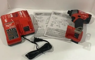 Milwaukee 2753-20 M18 Fuel 1/4  Hex Impact Driver With Charger Brand New • $129.99