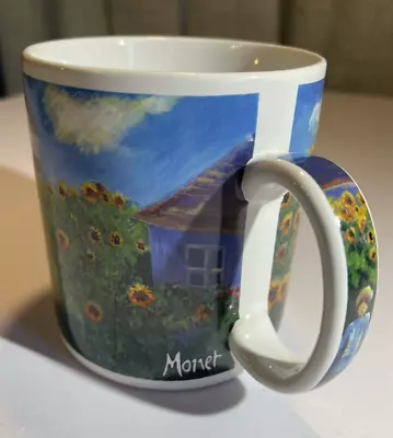 Rare Beautiful Claude Monet The Artist’s Garden At Vétheuil’ Large Mug. 3.5  Dia • $24.99