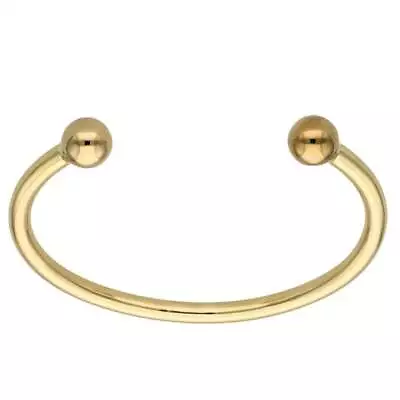 9ct Yellow Gold Torque Bangle - 31.9g • £1298