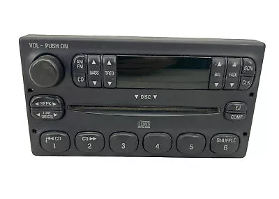 99-08 Ford OEM Single CD Player AM/FM RADIO Escape Ranger F150 F250 F250 Econo • $119.99