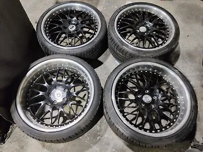 19 5x120 HRE 3pc Forged Wheels Avant Garde Rotiform BBS Volk Forgeline SSR • $2800